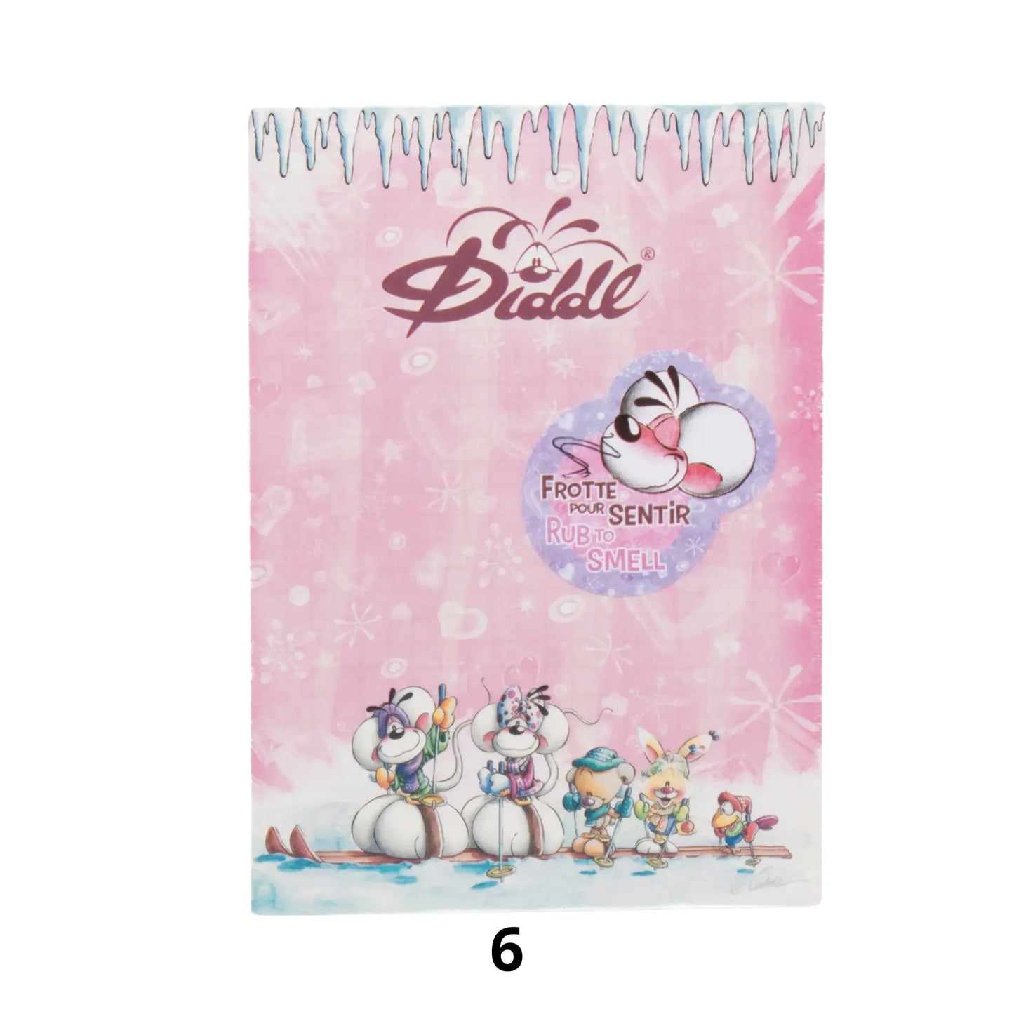 PRÉCOMMANDE - Bloc Parfumé A6 / Diddl Hiver