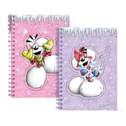PRÉCOMMANDE - Carnet A6 Noël Détachable / Diddl Hiver (Copie)