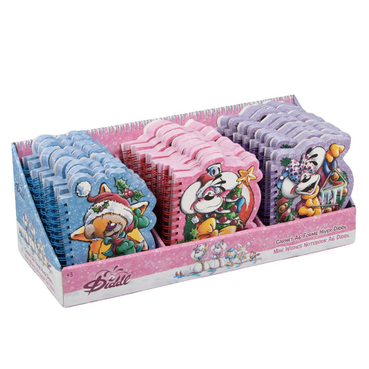PRÉCOMMANDE - Carnet Forme A6 / Diddl Hiver