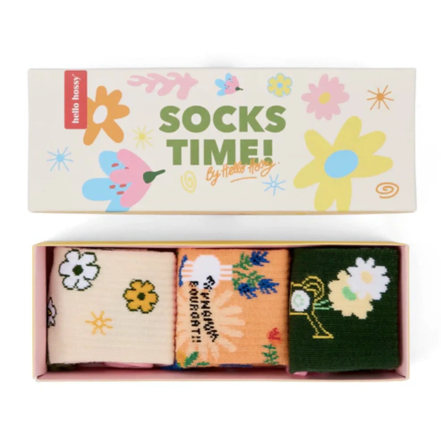 Pack Chaussettes / Wildflowers Hello Hossy