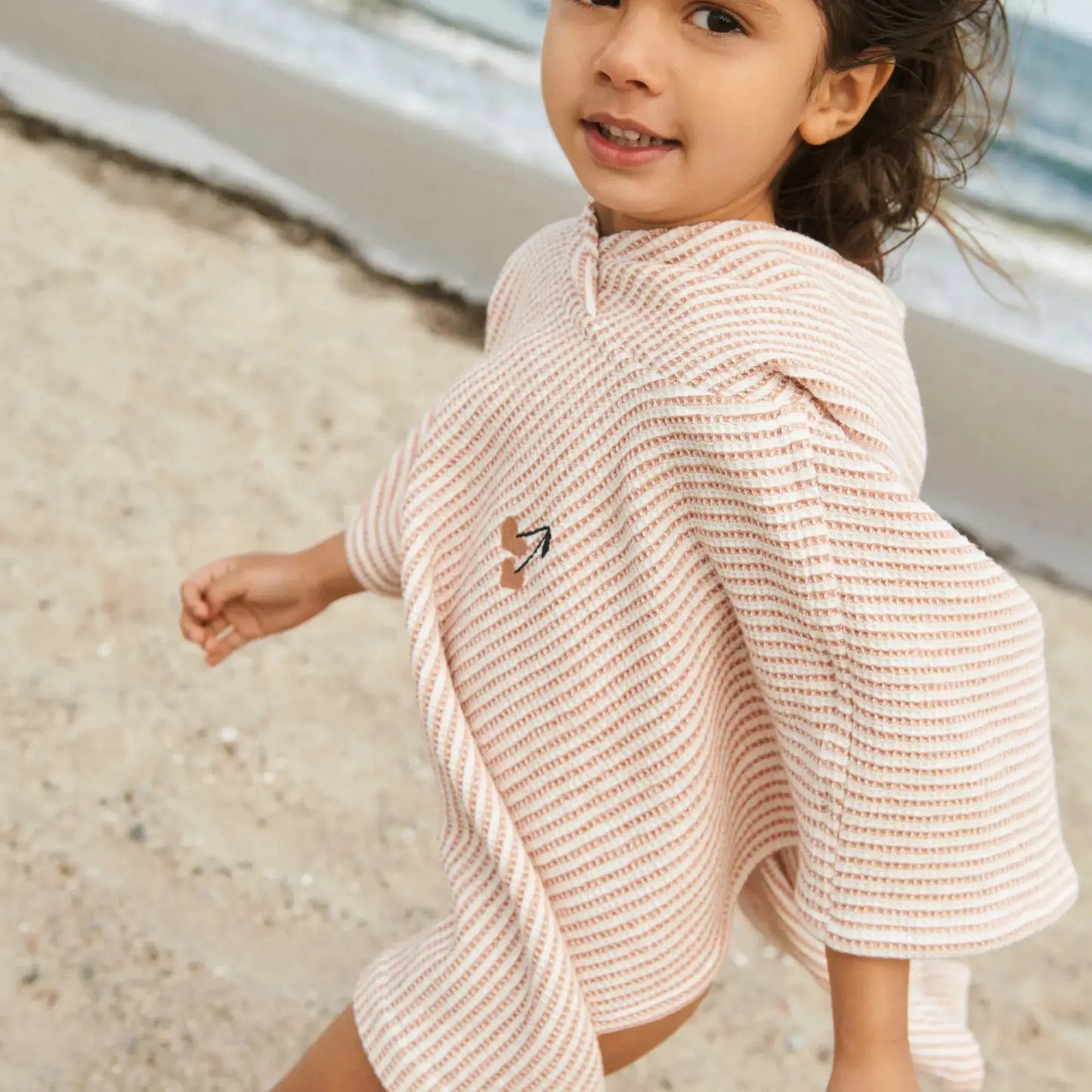 Paco Poncho  / Tuscany rose - Creme de la creme Liewood