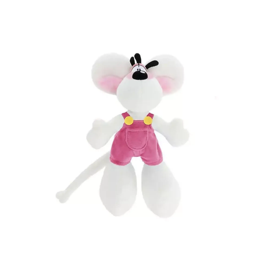 Peluche Diddl / Salopette rose - 20 cm DIDDL
