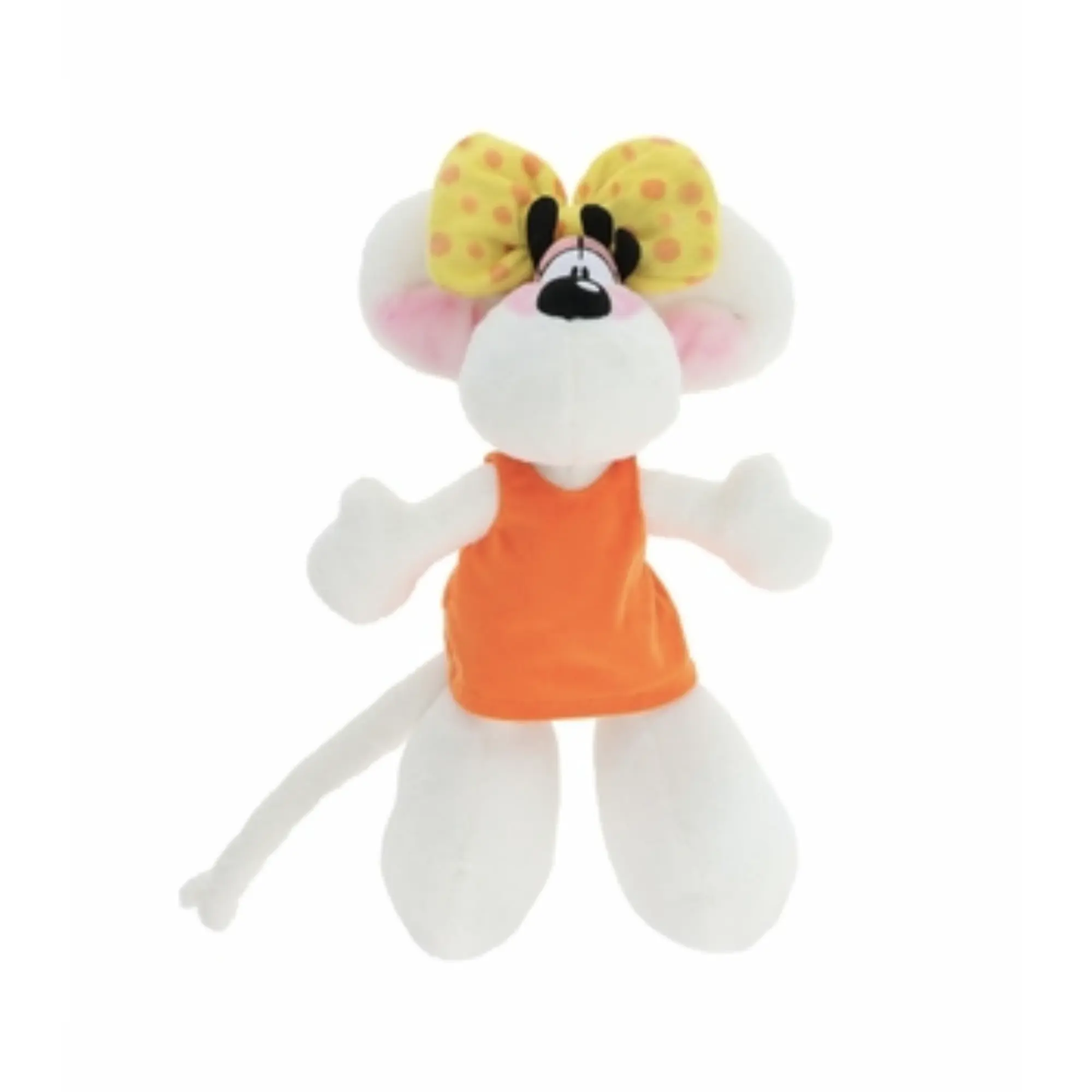 Peluche Diddlina / Robe orange - 30 cm DIDDL