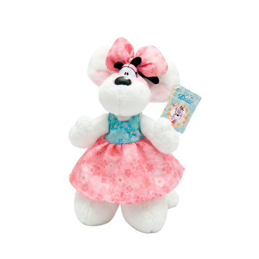 Peluche Diddlina robe Summer 20 cm  / Diddl