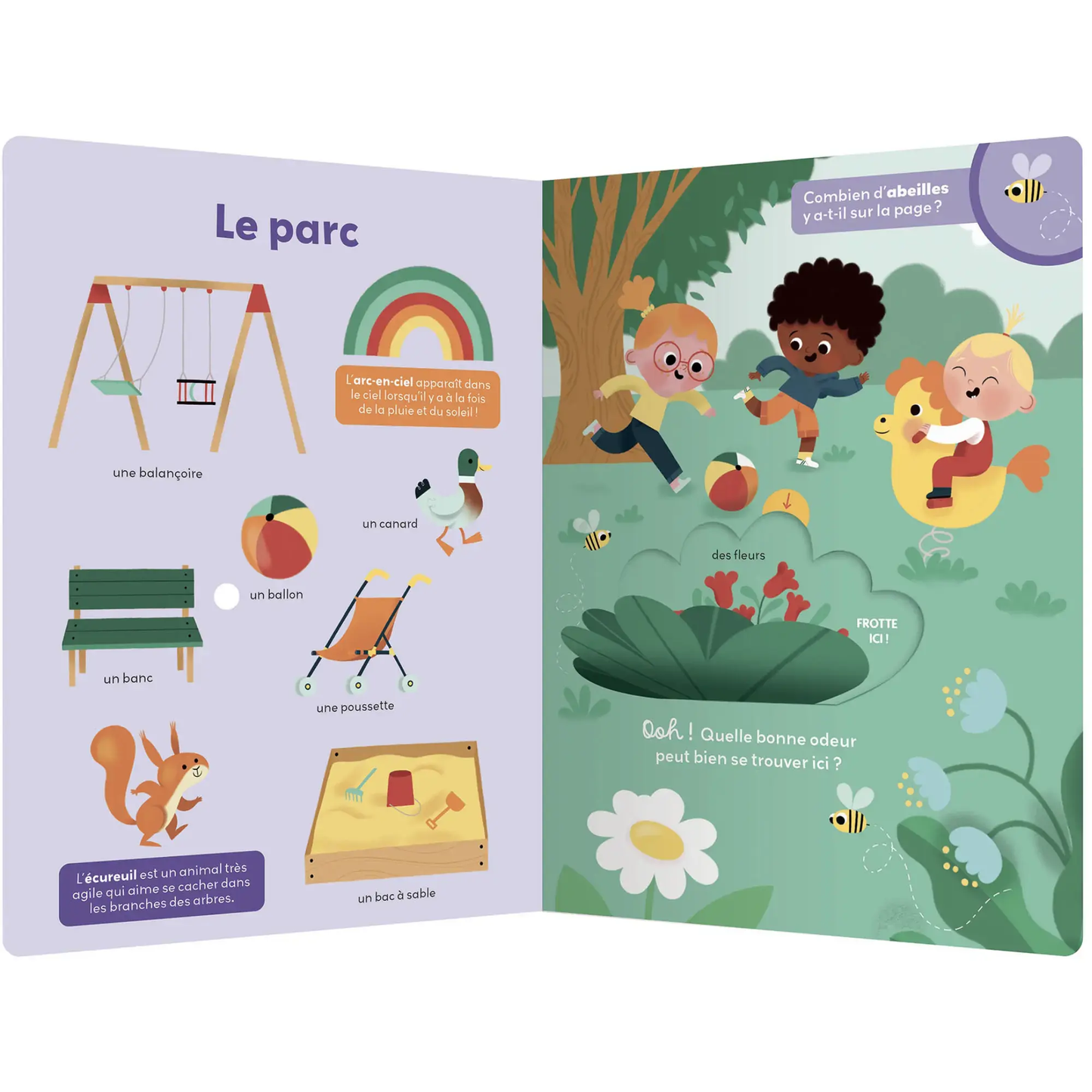 Mon grand livre des odeurs Auzou