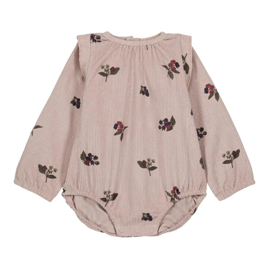 Barboteuse Esmee Corderoy / Mauve Pale Mures Studio Bohème