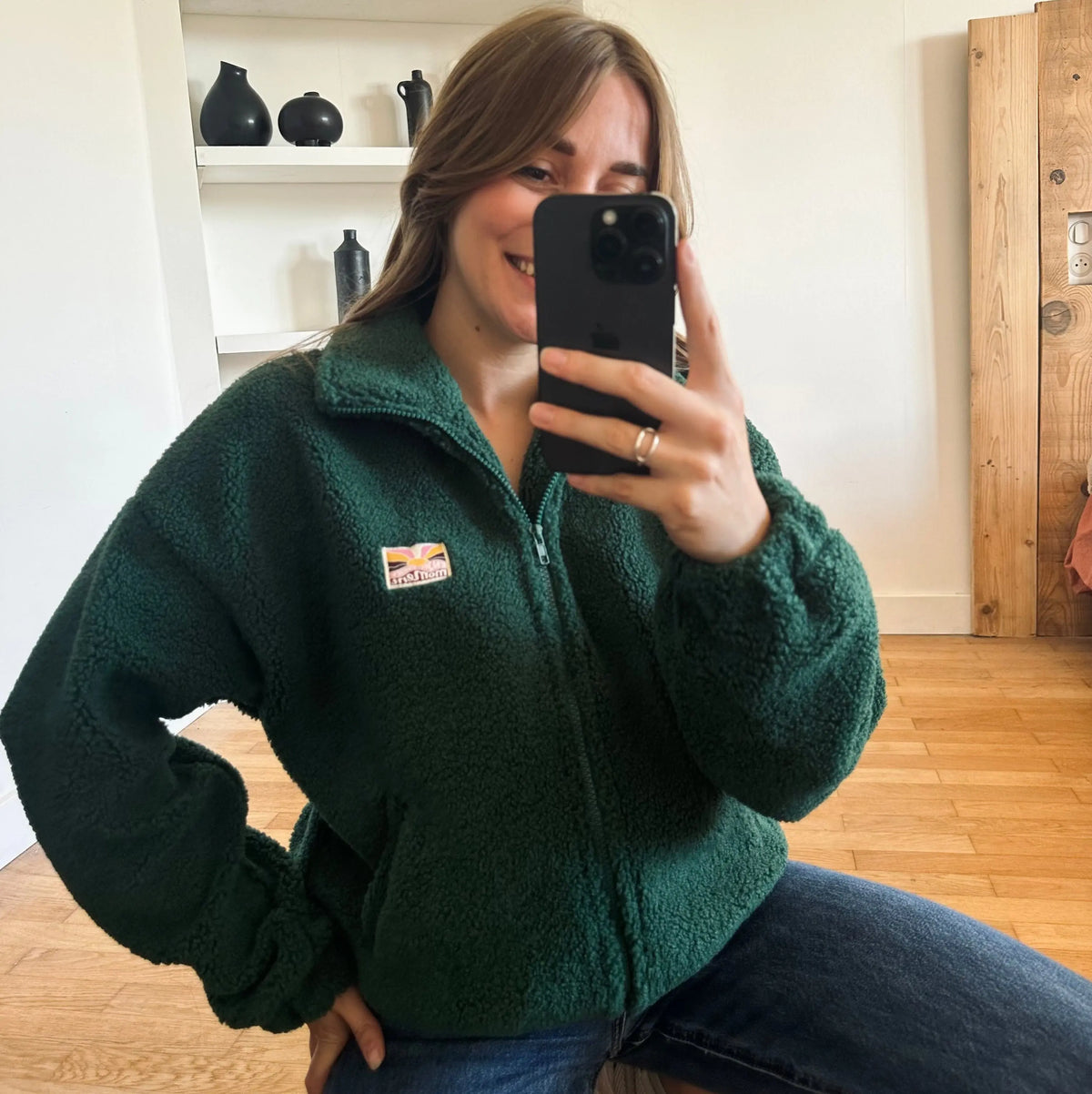 Veste Polaire Mia / Vert Sapin