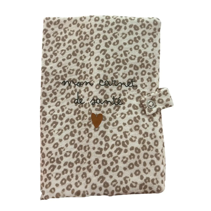 Protège carnet de santé / Léopard Atelier Wagram