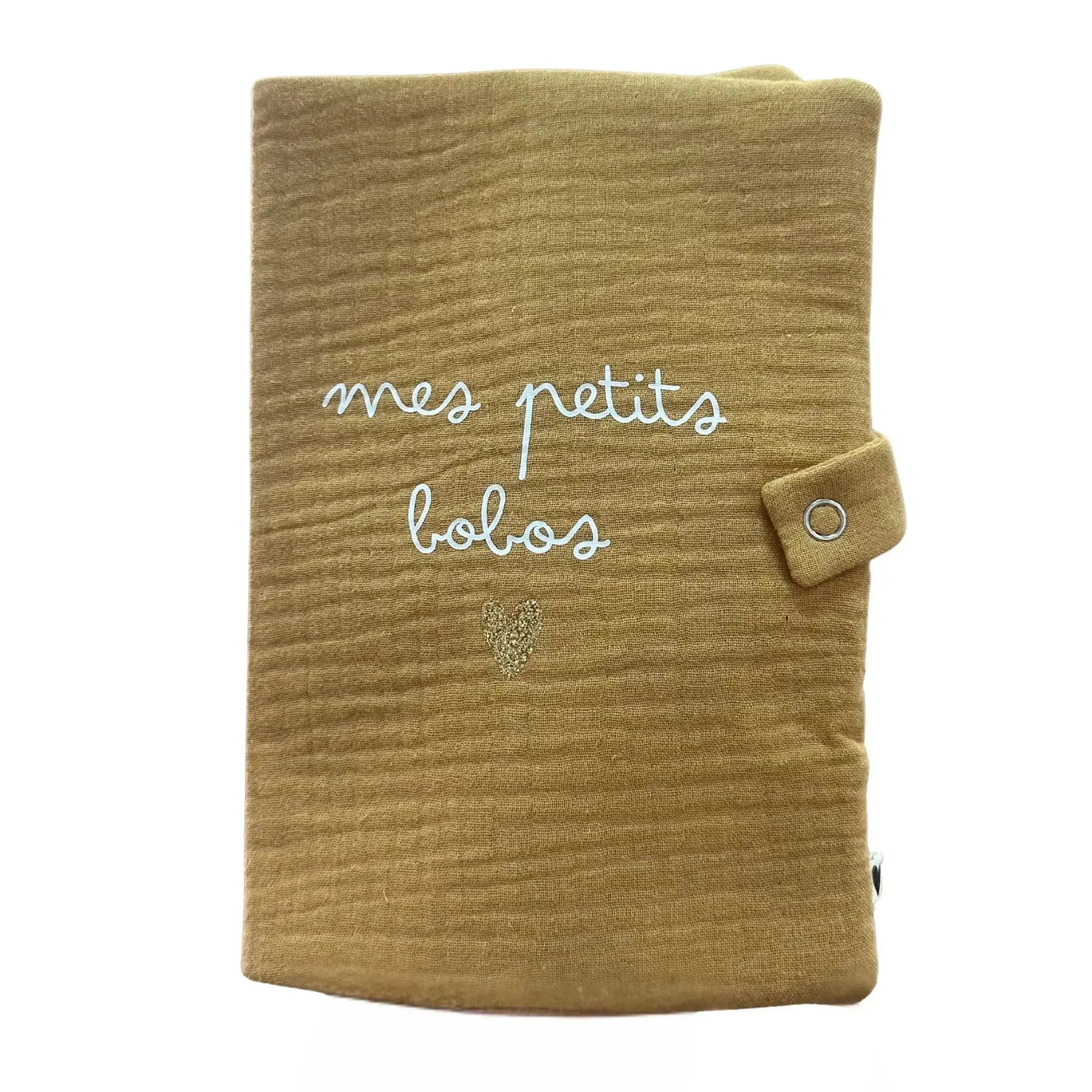 Protège carnet de santé / Gaze camel Atelier Wagram