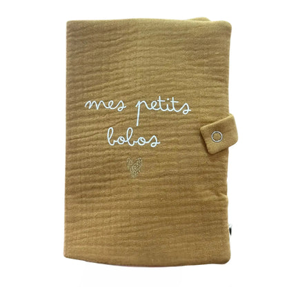 Protège carnet de santé / Gaze camel Atelier Wagram