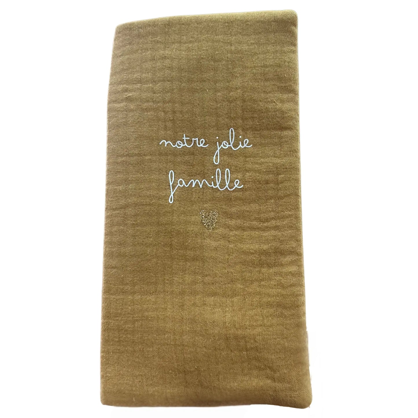 Protège livret de famille / Gaze léopard Atelier Wagram