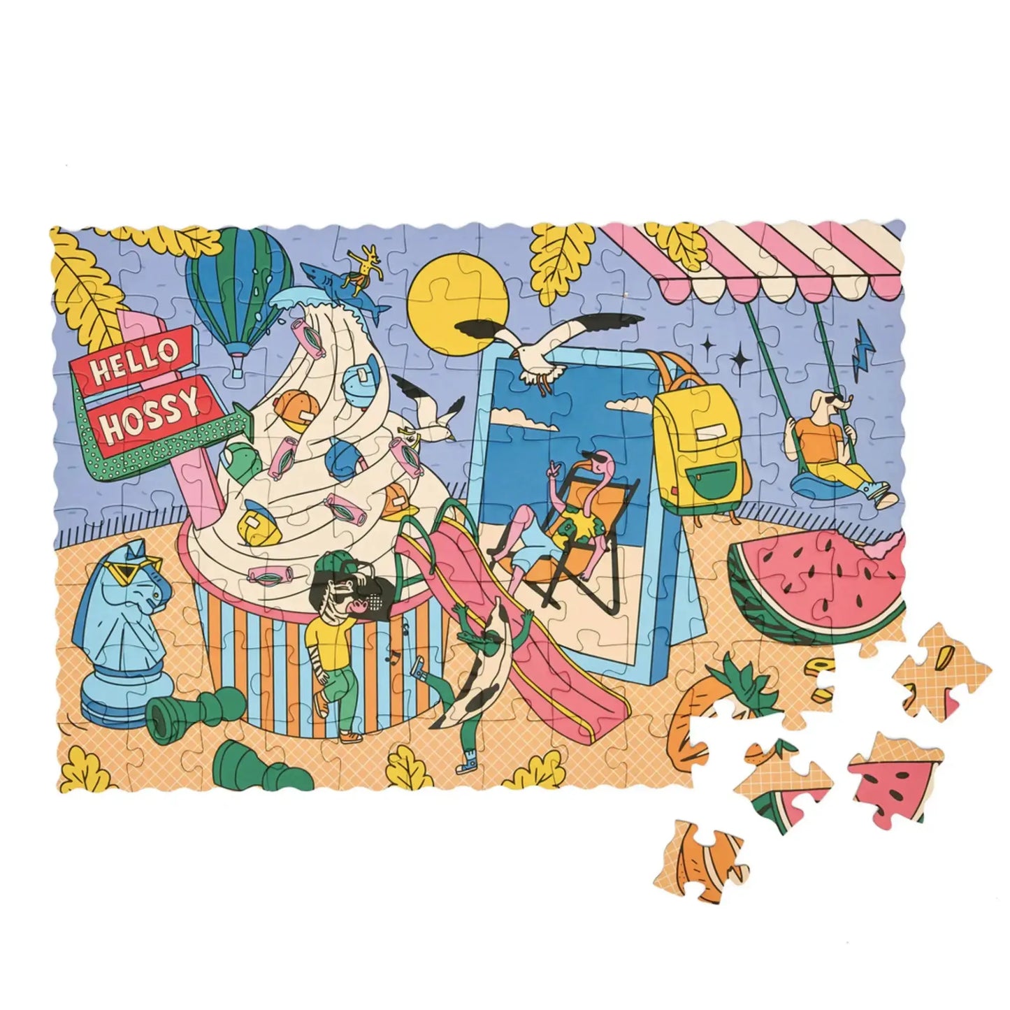 Puzzle / Ice Cream Day Hello Hossy
