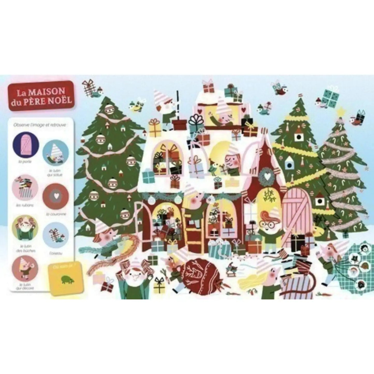 Cherche et trouve des tout petits / À Noël Auzou