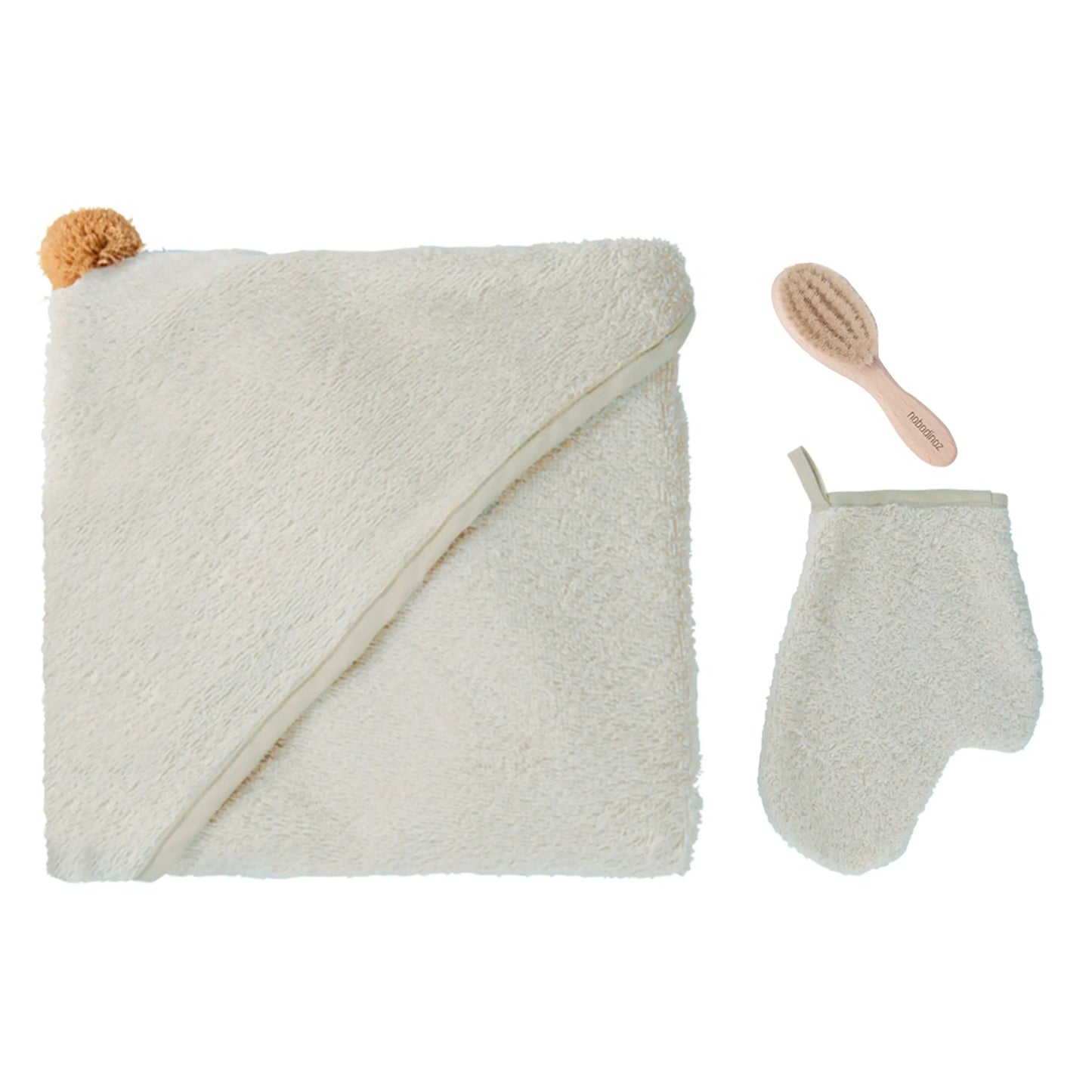 Set de bain bébé So Cute / Sage Green Nobodinoz