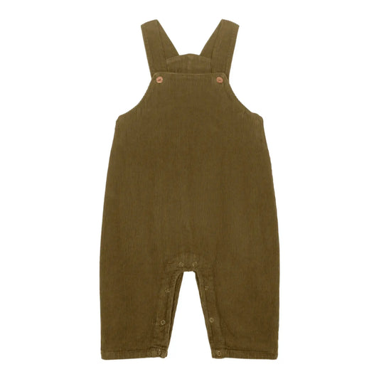 Salopette Homer Corderoy / Vert Nutria Studio Bohème