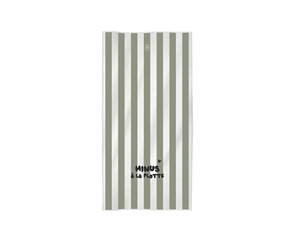 Serviette Minus à la flotte / Verte Zakuw