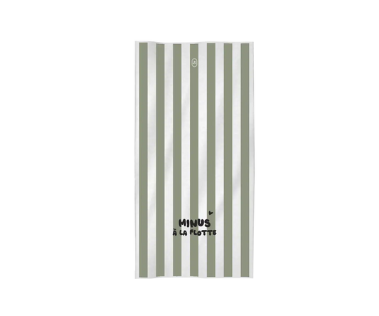 Serviette Minus à la flotte / Verte Zakuw