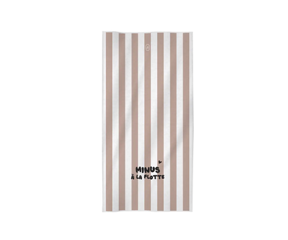 Serviette Minus à la flotte / Rose Zakuw