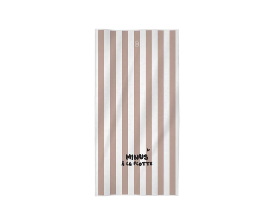 Serviette Minus à la flotte / Rose Zakuw