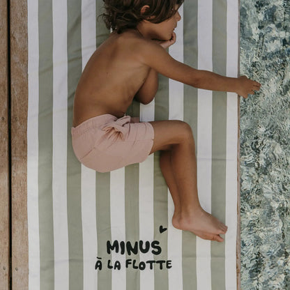 Serviette Minus à la flotte / Rose Zakuw