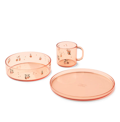 Set vaisselle / Siva Printed Set - Peach Liewood