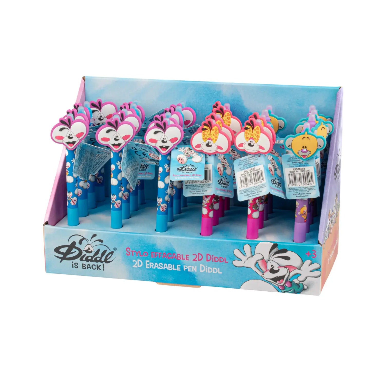 Stylo effaçable 2D / Diddl DIDDL