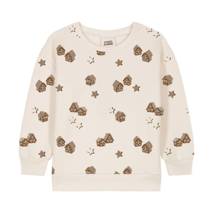 Sweat Bart / Ecru Village de Noëll Studio Bohème