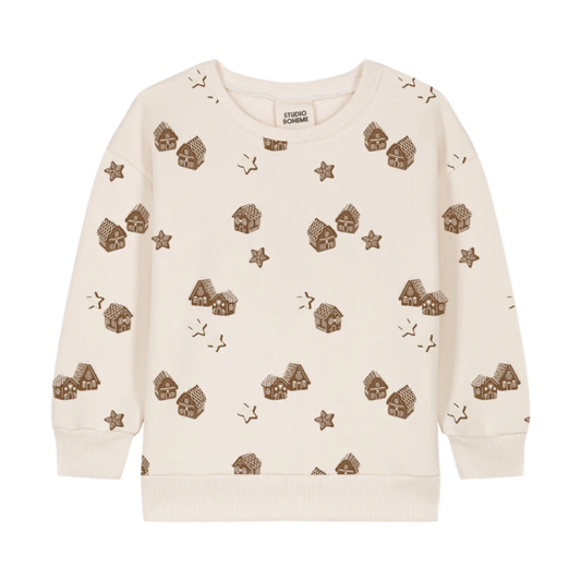 Sweat Bart / Ecru Village de Noëll Studio Bohème