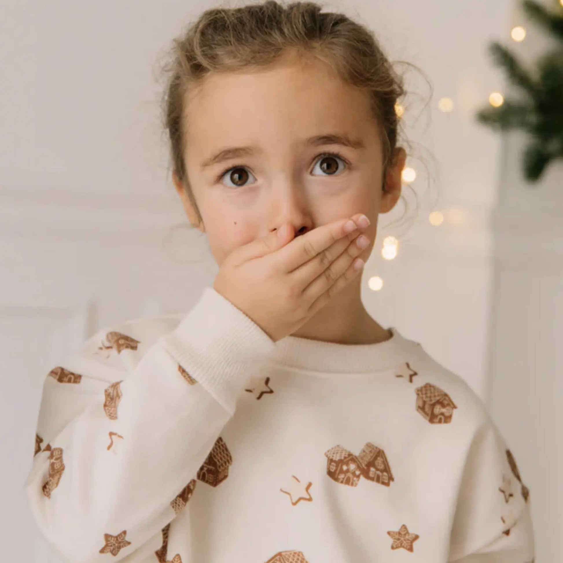 Sweat Bart / Ecru Village de Noëll Studio Bohème