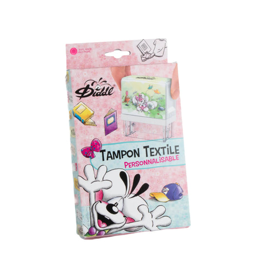 Tampon textile personnalisable / Diddl Summer