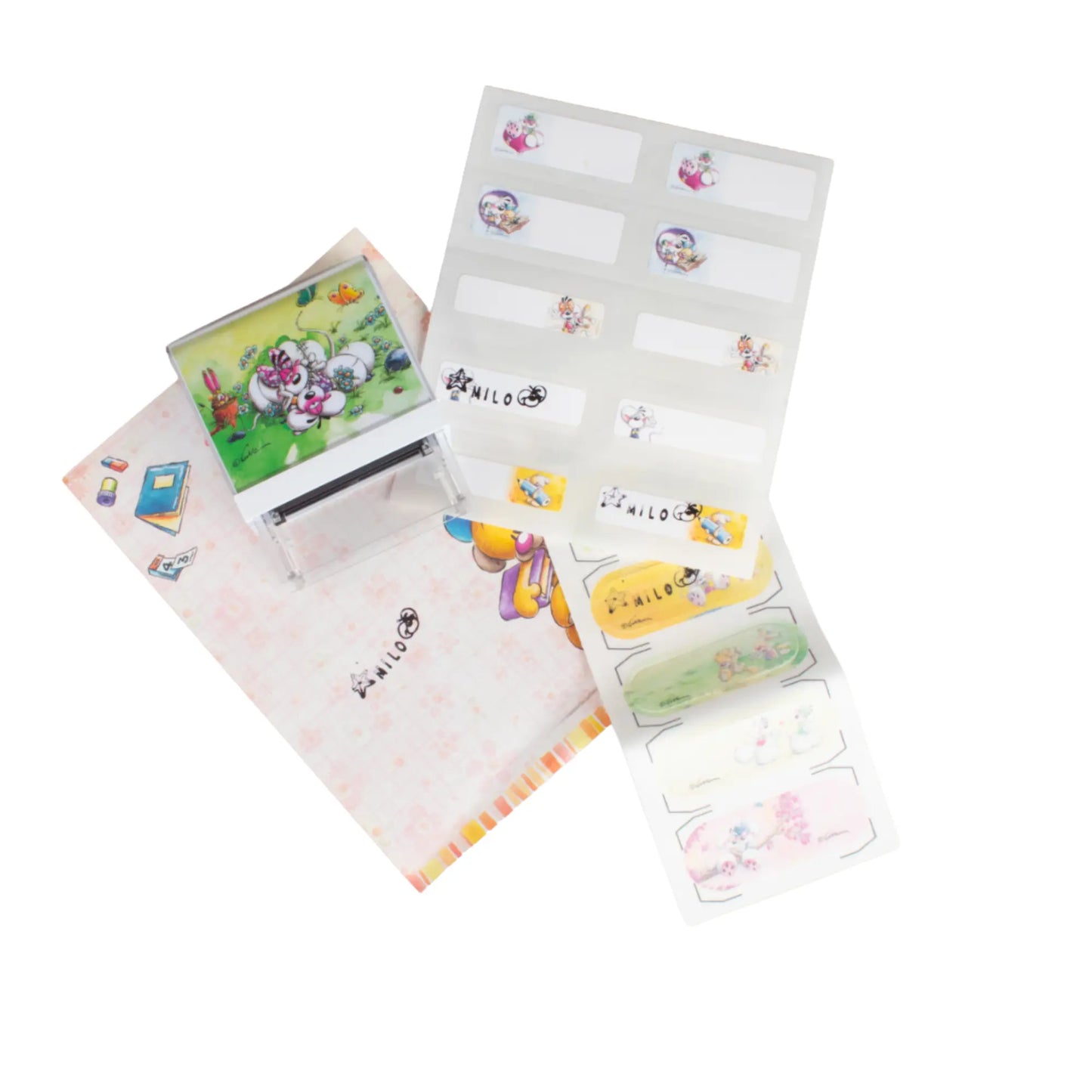 Tampon textile personnalisable / Diddl Summer