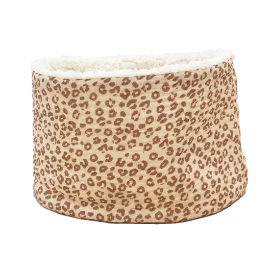 Tour de cou / Gaze Léopard Atelier Wagram