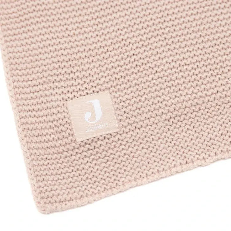 Couverture Basic knit / Wildrose Jollein