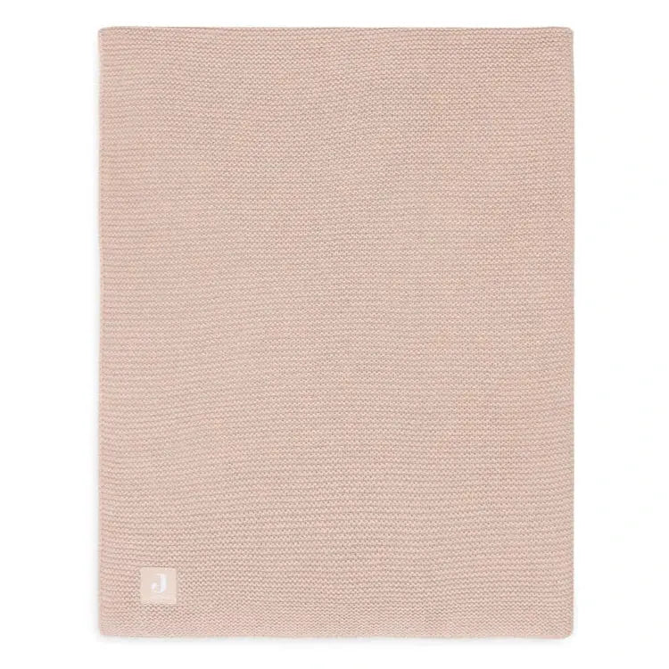 Couverture Basic knit / Wildrose Jollein